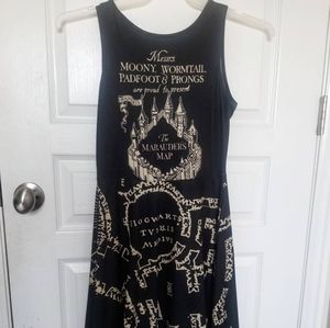 Mauraders Map dress. Harry Potter